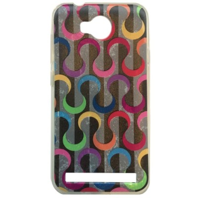 „Shapes“ pilkas skaidrus kieto silikono Huawei Y3 II (Huawei Y3 2) dėklas / Priedai.lt