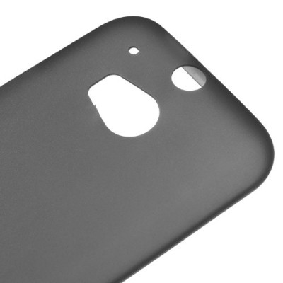 Ploniausias pasaulyje HTC One M8 juodas plastikinis dėklas / Priedai.lt