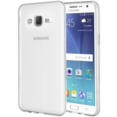 Samsung Galaxy J7 (J700) kieto silikono TPU skaidrus dėklas - nugarėlė / Priedai.lt