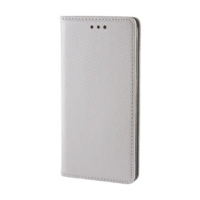 Samsung Galaxy J5 2015 (J500F) „Shell“ solīds atvēramais ādas balts maciņš - maks / Vacins.lv