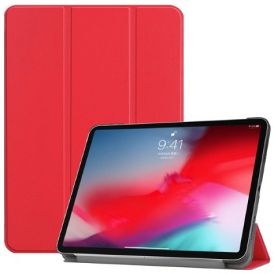Apple iPad Pro 11 (2018, 1-ās paaudzes) atvēramais sarkans maciņš | Vacins.lv