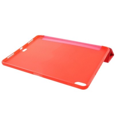 Apple iPad Pro 11 (2018, 1-ās paaudzes) „Shell“ atvēramais sarkans silikona  maciņš | Vacins.lv