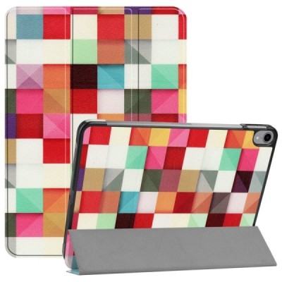 Apple iPad Pro 11 (2018, 1-ās paaudzes) atvēramais „Cubes“ krāsains maciņš | Vacins.lv