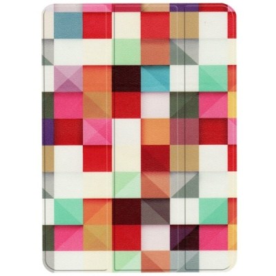 Apple iPad Pro 11 (2018, 1-ās paaudzes) atvēramais „Cubes“ krāsains maciņš | Vacins.lv