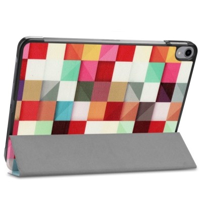 Apple iPad Pro 11 (2018, 1-ās paaudzes) atvēramais „Cubes“ krāsains maciņš | Vacins.lv