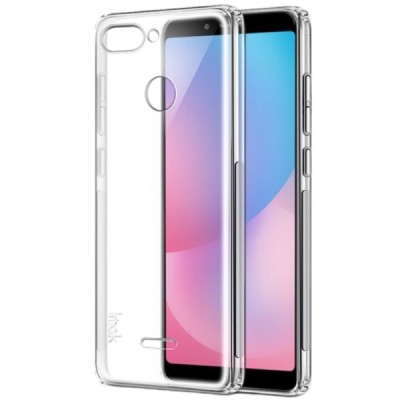 Xiaomi Redmi 6 „Imak“ cieta silikona (TPU) dzidrs apvalks / vacins.lv
