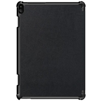 Lenovo Tab P10 (TB-X705F) atvēramais melns maciņš / Vacins.lv