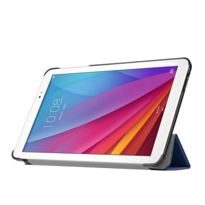 Huawei MediaPad T1 10 atvēramais zils maciņš / Vacins.lv