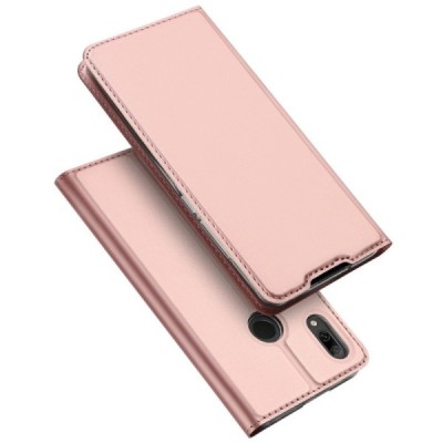 Huawei P smart 2019 (Honor 10 Lite) „Dux Ducis“ Skin sērijas rozs ādas atvērams maciņš / Vacins.lv