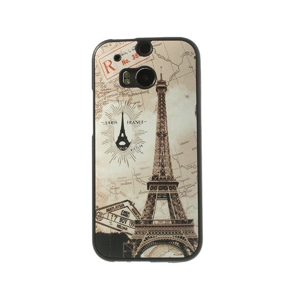 „My Colors“ dėklas - Eifelis, šviesiai rudas (One M8 / One M8s)