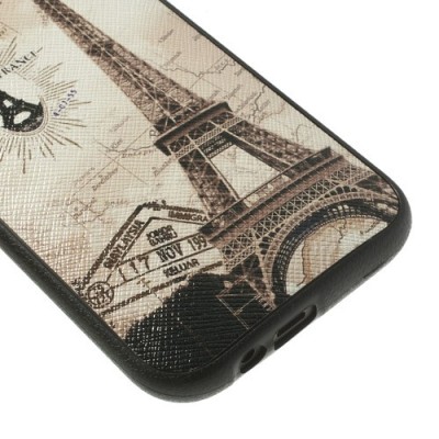 „My Colors“ HTC One M8 spalvotas kieto silikono (TPU) dėklas - Eifelis, šviesiai rudas / Priedai.lt