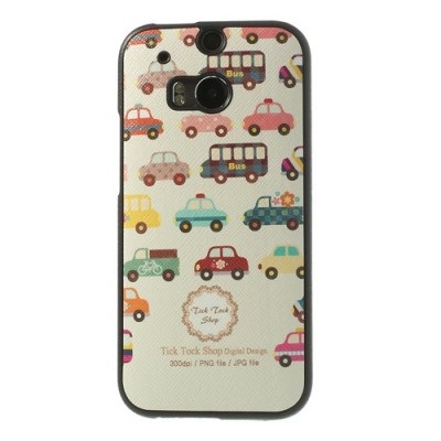 HTC One M8 krāsains cieta silikona apvalks - Autos / Vacins.lv