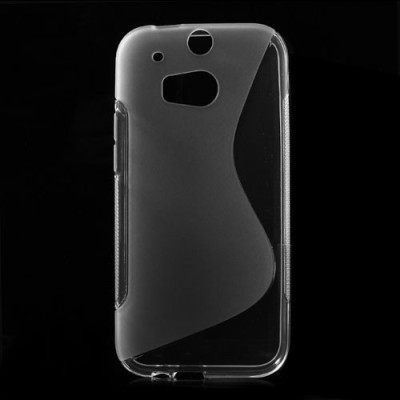 HTC One M8 dzidrs cieta silikona futrālis / Vacins.lv