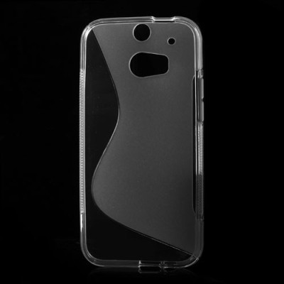 HTC One M8 dzidrs cieta silikona futrālis / Vacins.lv