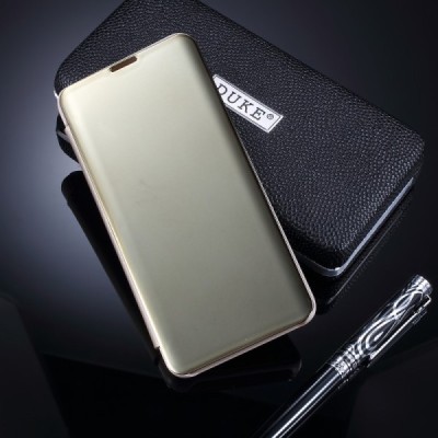 Samsung Galaxy S10 (G973) plastikinis atverčiamas auksinis dėklas / Priedai.lt