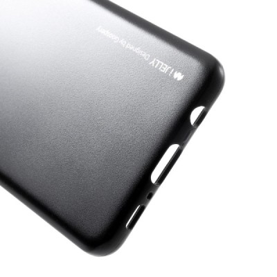 Samsung Galaxy S10 (G973) Mercury melns cieta silikona (TPU) apvalks / vacins.lv