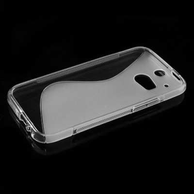 HTC One M8 dzidrs cieta silikona futrālis / Vacins.lv