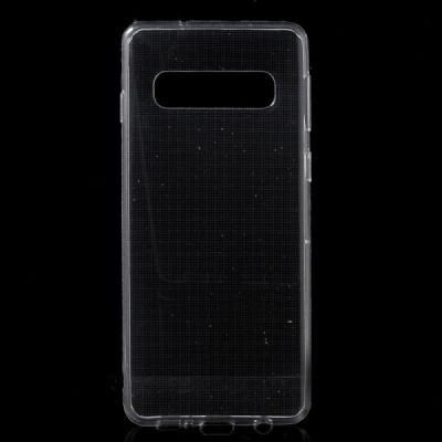 Samsung Galaxy S10 (G973) dzidrs (caurspīdīgs) cieta silikona TPU apvalks | Vacins.lv