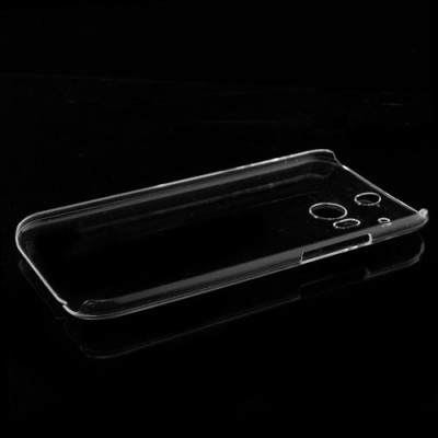 HTC One M8 plastikinis skaidrus dėklas / Priedai.lt