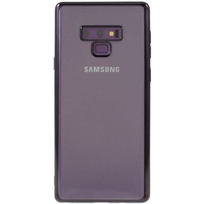 Samsung Galaxy Note 9 (N960F) Cieta silikona (TPU) dzidrs apvalks - melns / vacins.lv