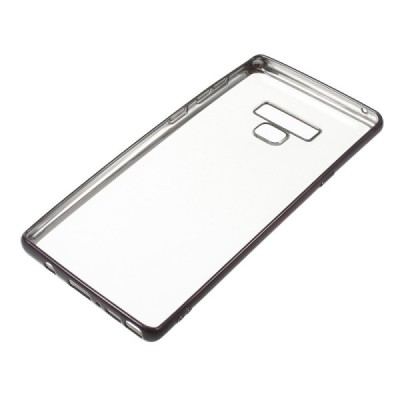 Samsung Galaxy Note 9 (N960F) Cieta silikona (TPU) dzidrs apvalks - melns / vacins.lv