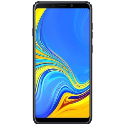 Samsung Galaxy A9 2018 (A9 Star Pro) Nillkin Frosted Shield juodas plastikinis dėklas / Priedai.lt
