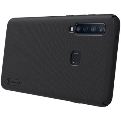 Samsung Galaxy A9 2018 (A9 Star Pro) Nillkin Frosted Shield juodas plastikinis dėklas / Priedai.lt