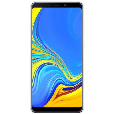 Samsung Galaxy A9 2018 (A9 Star Pro) Nillkin Frosted Shield baltas plastikinis dėklas / Priedai.lt