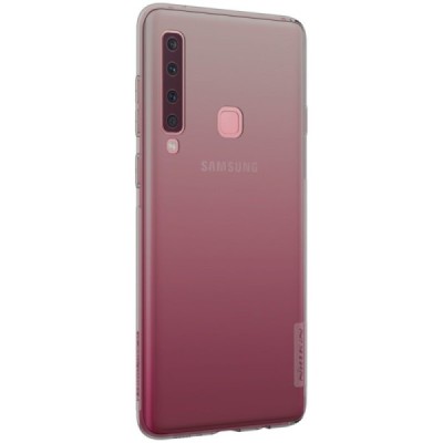 Samsung Galaxy A9 2018 (A9 Star Pro) Nillkin Nature dzidrs (caurspīdīgs) silikona pelēks planākais apvalks / Vacins.lv