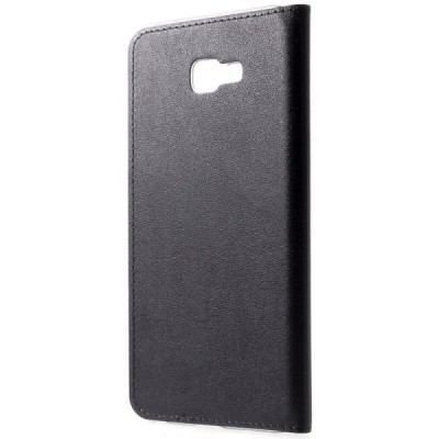 Samsung Galaxy J4+ (J400F) atvēramais maciņš ar lodziņu - melns / Vacins.lv