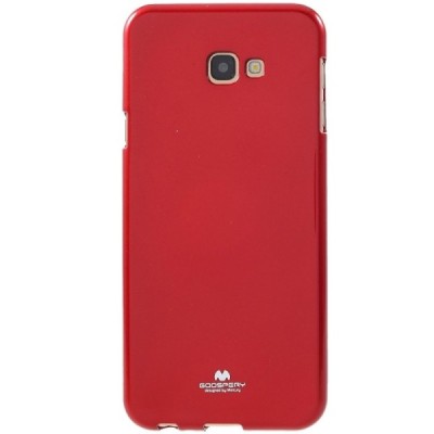 Samsung Galaxy J4+ (J400F) Mercury sarkans cieta silikona (TPU) apvalks / vacins.lv