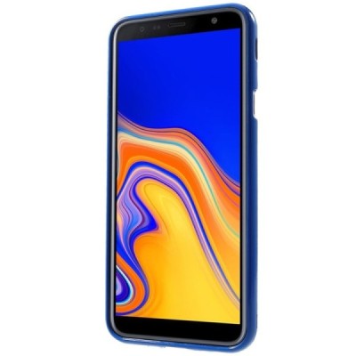 Samsung Galaxy J4+ (J400F) Mercury mėlynas kieto silikono TPU dėklas - nugarėlė / Priedai.lt