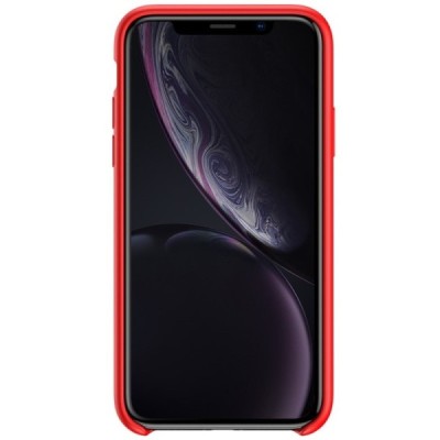 Apple iPhone Xr „Baseus“ Original LSR sarkans cieta silikona apvalks / vacins.lv