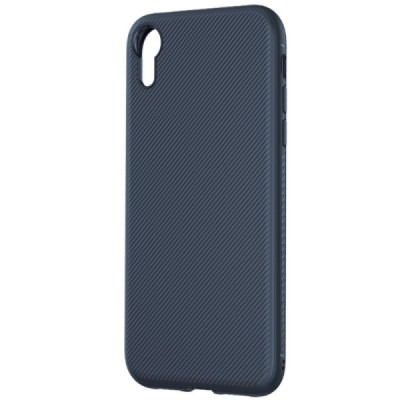 Apple iPhone Xr „Lenuo“ kieto silikono TPU mėlynas dėklas - nugarėlė / Priedai.lt