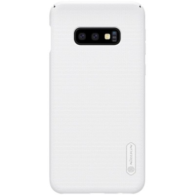 Samsung Galaxy S10e (G970) Nillkin Frosted Shield balts plastmasas apvalks / vacins.lv