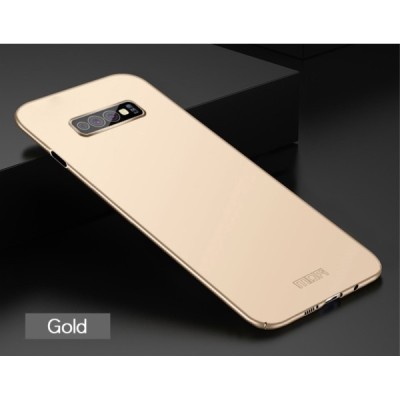 Samsung Galaxy S10e (G970) „Mofi“ Shield zelta plastmasas apvalks / vacins.lv