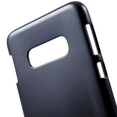 Samsung Galaxy S10e (G970) Mercury juodas kieto silikono tpu dėklas - nugarėlė / Priedai.lt