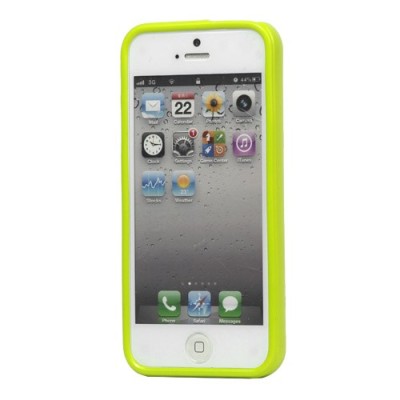 „Mercury“ Color kieto silikono (TPU) žalias Apple iPhone SE (5, 5s) dėklas (dėkliukas) / Priedai.lt