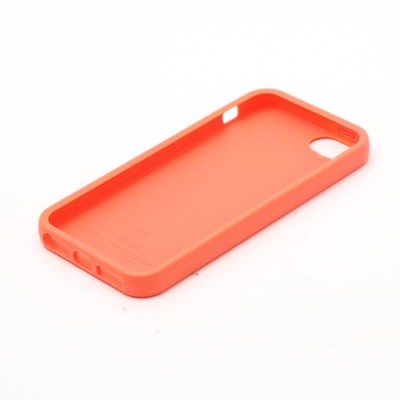 Oranžinis „Elago“ kieto silikono Apple iPhone SE (5, 5s) dėklas / Priedai.lt