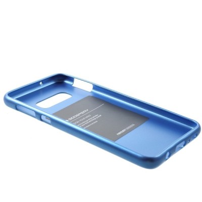 Samsung Galaxy S10e (G970) Mercury zils cieta silikona (TPU) apvalks / vacins.lv