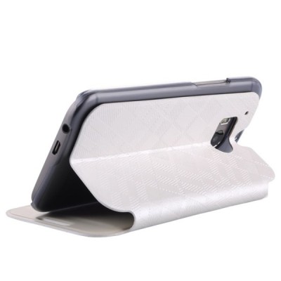 „Baseus“ Brocade HTC One M8 balts atvērams maciņš / Vacins.lv