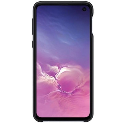 Samsung Galaxy S10e (G970) „Samsung“ Silicone Cover cieta silikona TPU melns apvalks / vacins.lv