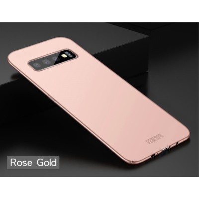 „Mofi“ Shield Samsung Galaxy S10+ (G975) rožinis plastikinis dėklas / Priedai.lt