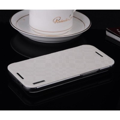 „Baseus“ Brocade HTC One M8 balts atvērams maciņš / Vacins.lv