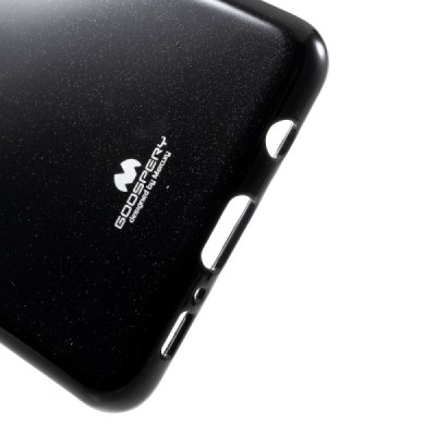 Samsung Galaxy S10+ (G975) Mercury melns cieta silikona (TPU) apvalks / vacins.lv