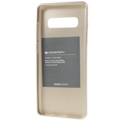 Samsung Galaxy S10+ (G975) Mercury zelta cieta silikona (TPU) apvalks / vacins.lv