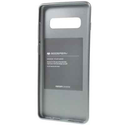 Samsung Galaxy S10+ (G975) Mercury pelēks cieta silikona (TPU) apvalks / Vacins.lv