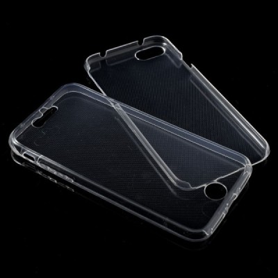 Apple iPhone 7 (iPhone 8) dzidrs (caurspīdīgs) aizsedzams cieta silikona TPU pasaulē planākais apvalks / Vacins.lv