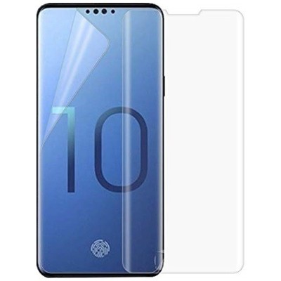 Samsung Galaxy S10+ (G975) dzidra ekrāna aizsargplēve (pilnīgi aizsedzama) / Vacins.lv