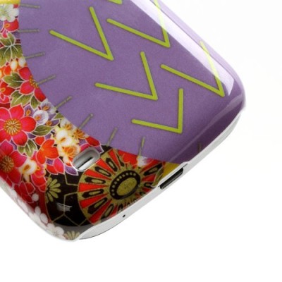 Samsung Galaxy S4 Mini dėklas - Pelėdžiukas, violetinis / Priedai.lt